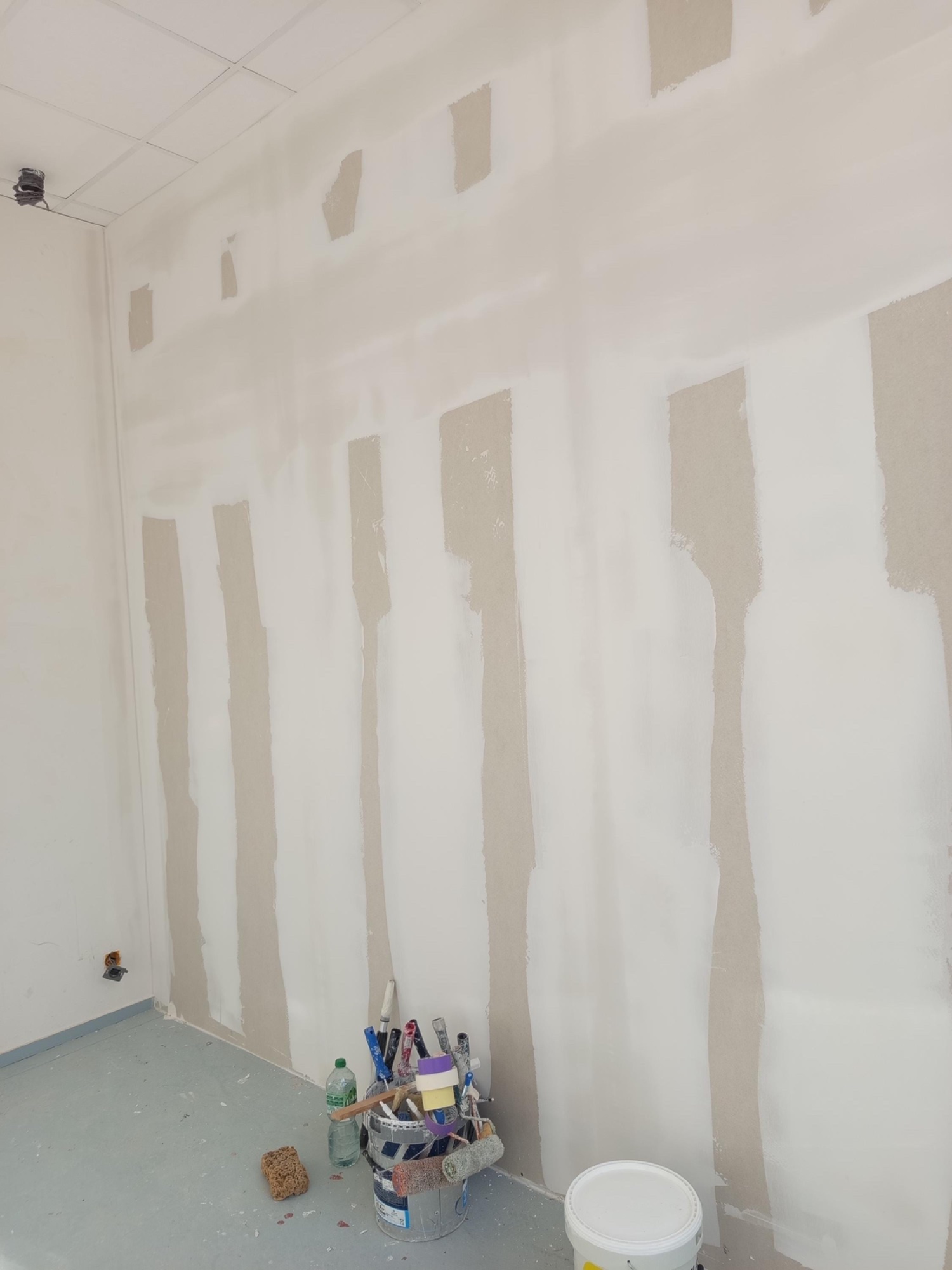 Préparation des murs